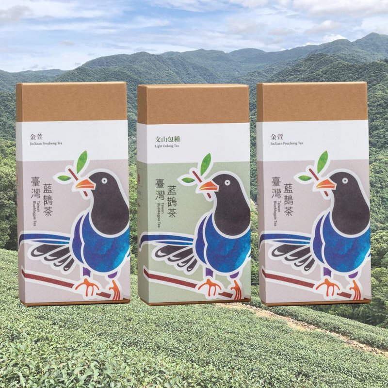 【免運組】2022春茶大三園茶葉組合-清心烏龍文山包種X金萱綠茶 - 茶葉/茶包/水果茶 - 新鮮食材 綠色