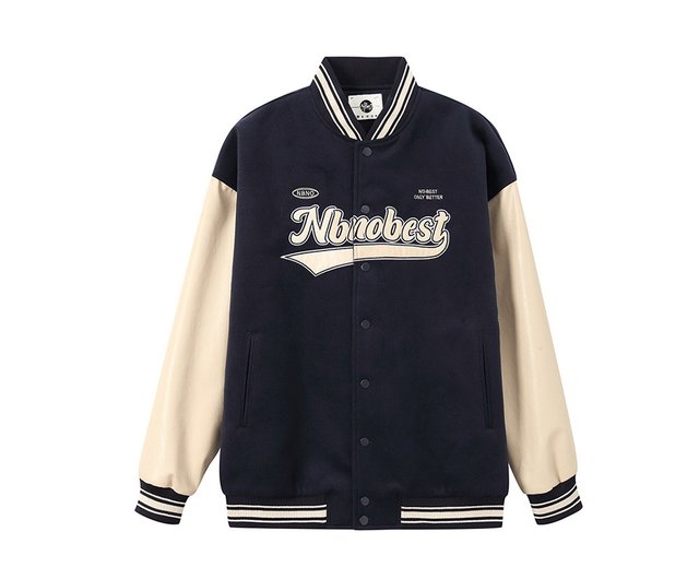MaronNEIGHBORHOOD baseball jacke新品未使用 Splice matching color baseball jacket matching jacket - Shop