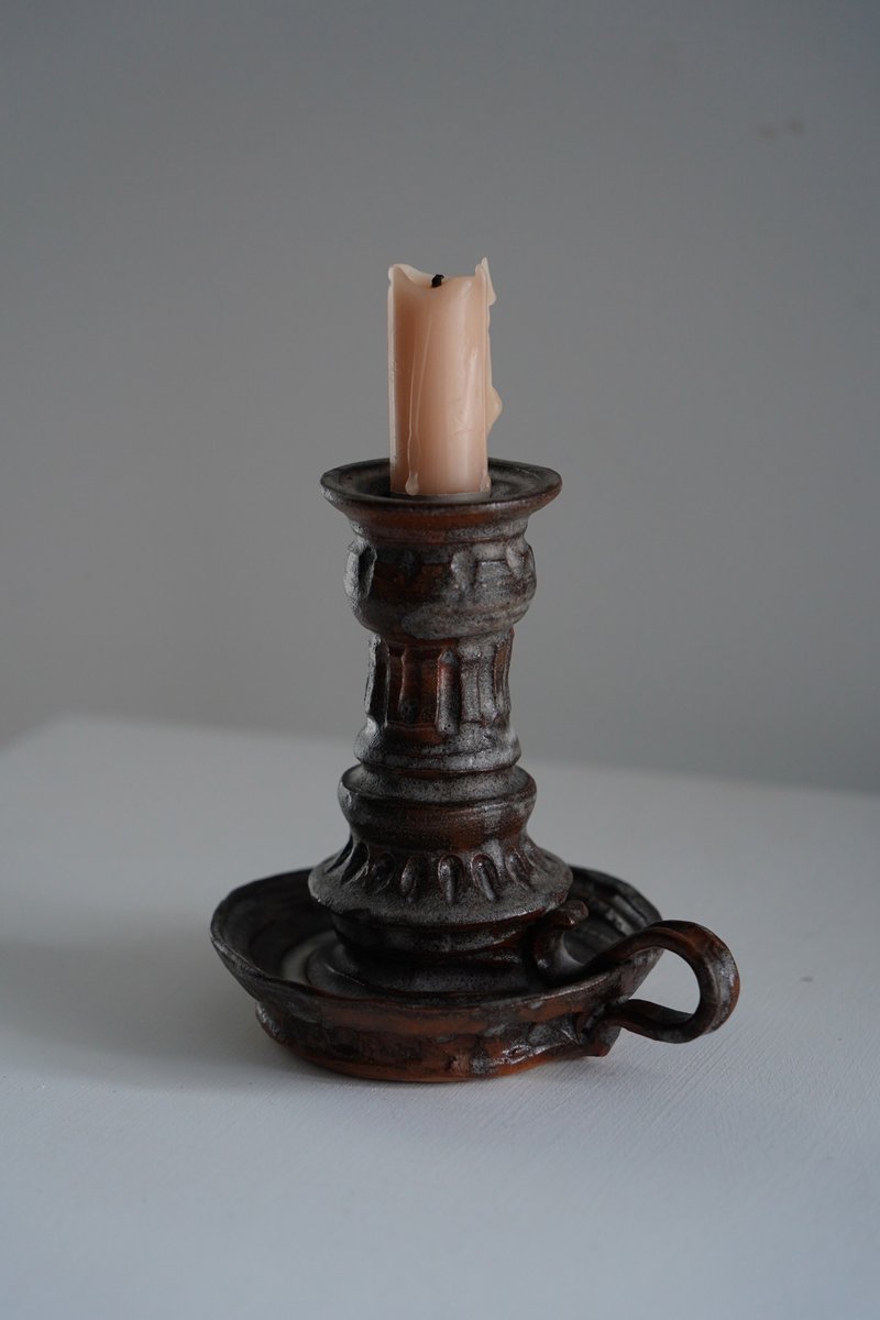 Original candlestick - Candles & Candle Holders - Pottery Brown