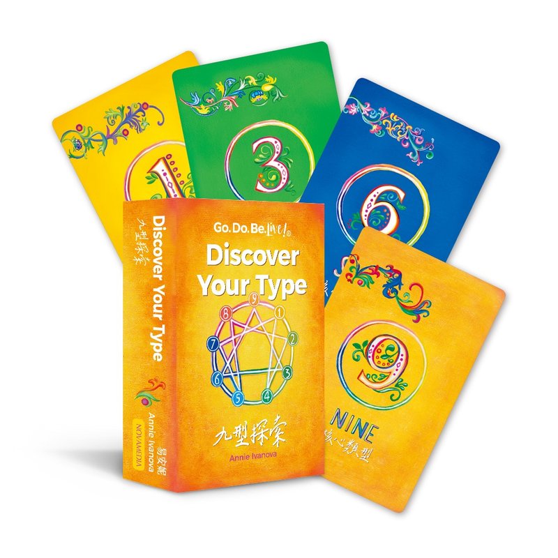 九型探索 九種原型人格探索指南 | 手繪指引牌卡組 by 易安妮 - 卡片/明信片 - 紙 多色