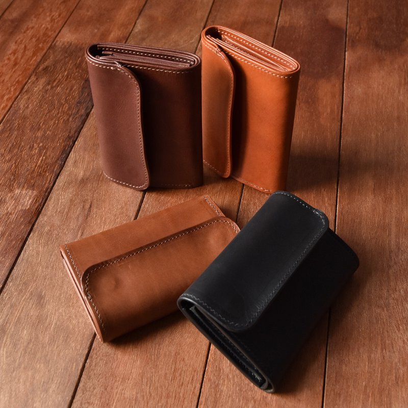 【From Seoul】 Foldable purse (4colors) - 錢包/皮夾/長短夾 - 真皮 
