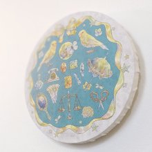 デルフトのタイル手描きの花　ブルーアンドホワイト デルフトのタイル手描きの花 ブルーアンドホワイト オランダの