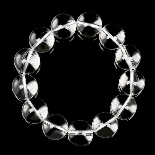 正佳珠寶 Gemsrich Jewelry 【正佳珠寶】白水晶 純淨透白 16mm 白水晶手珠