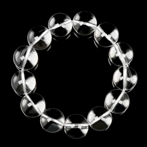 正佳珠寶 Gemsrich Jewelry 【正佳珠寶】白水晶 純淨透白 16mm 白水晶手珠