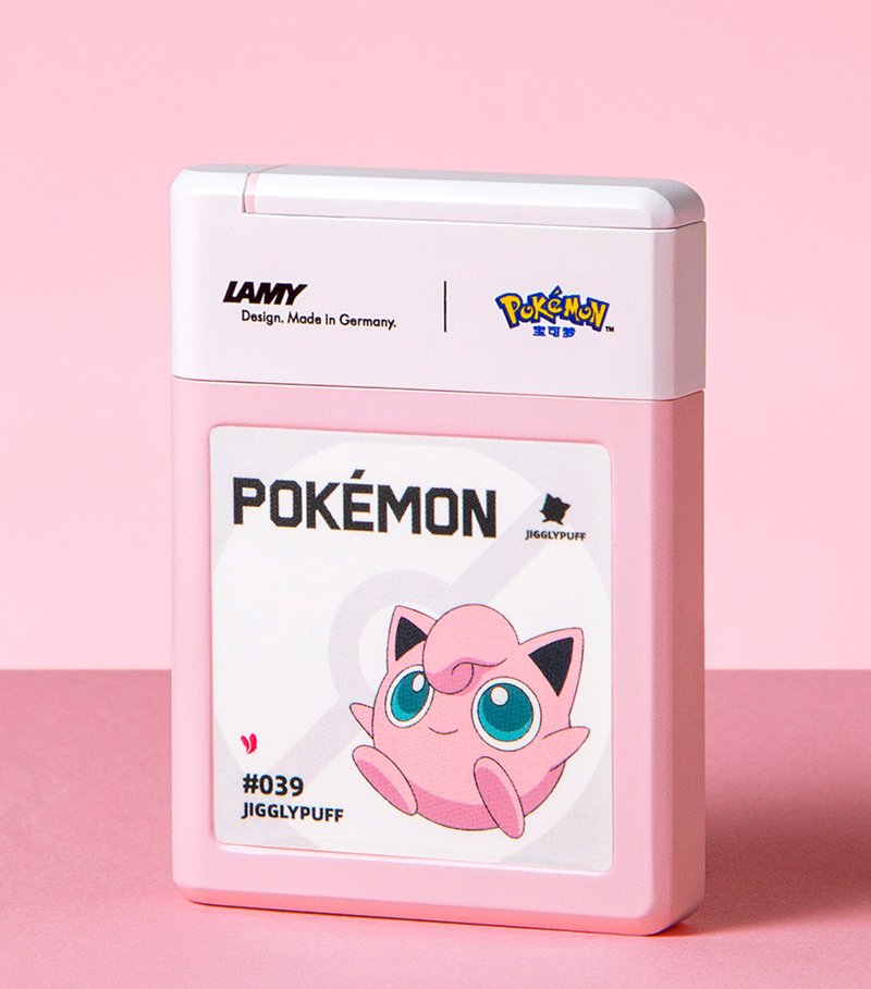 LAMY X POKÉMON / 卡式墨水管黑色 / 聯名限量-胖丁 - 墨水/鋼筆墨水 - 塑膠 黑色