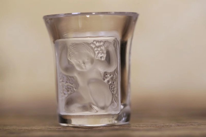 萊儷 Lalique 古董水晶酒杯 - 其他杯子 - 水晶 透明