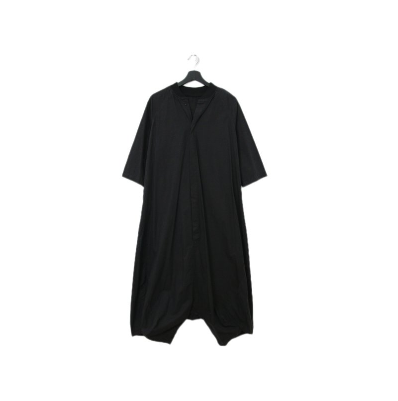 Back to Green-復古長洋裝 日系寬鬆 排扣Ls-42//vintage dress - 洋裝/連身裙 - 棉．麻 