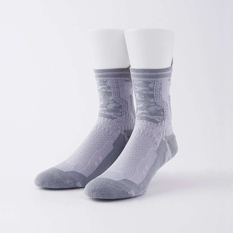VETAR 頁岩 － 中筒休閒襪 - 襪子 - 棉．麻 灰色