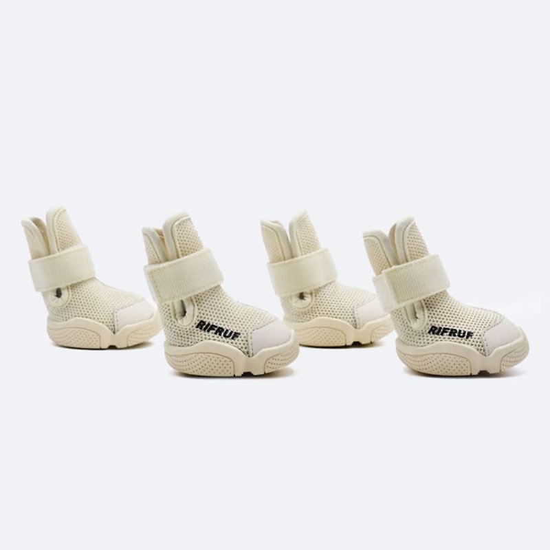 RIFRUF - CAESAR 1 Breathable Protective Shoes Cream Rice - Clothing & Accessories - Other Man-Made Fibers Yellow