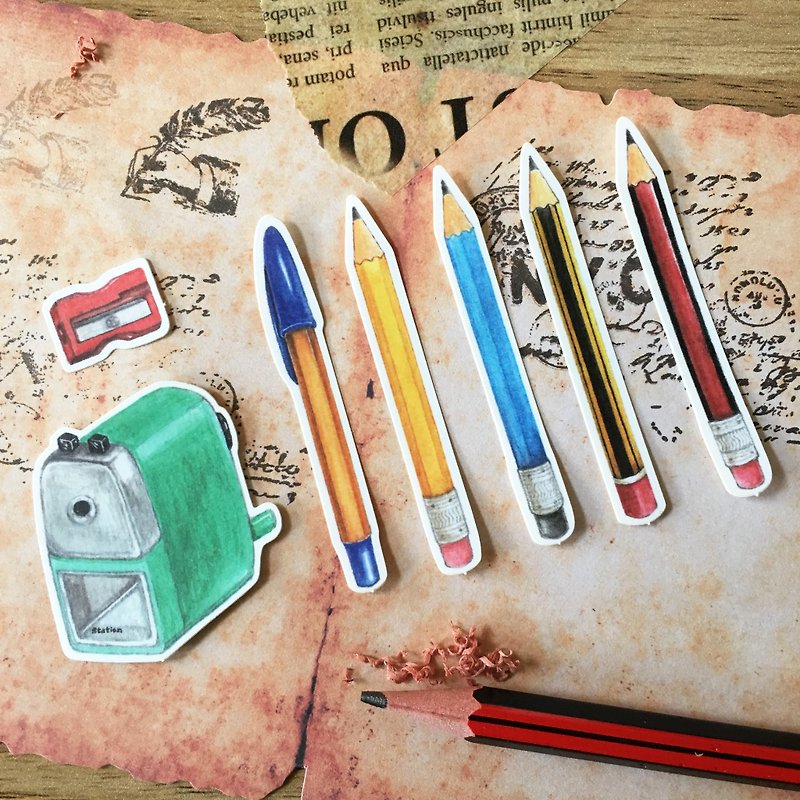 Stickers Set / Pencil set / Stationary Talk - สติกเกอร์ - กระดาษ 