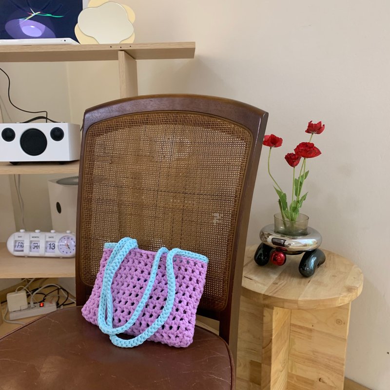 Candy Handbag (Purple) - 手提包/手提袋 - 其他材質 紫色