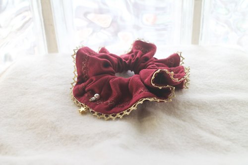 Phancy's 皇家宴會【大腸髮圈】∣紅玫瑰－手工原創蘿莉塔