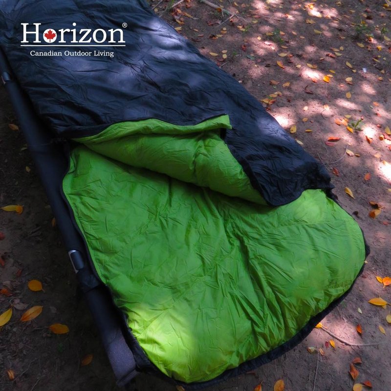 [Horizon x Qtace joint model] MIT Kuroshio four-season down sleeping bag 700FP water bird down - Camping Gear & Picnic Sets - Down 