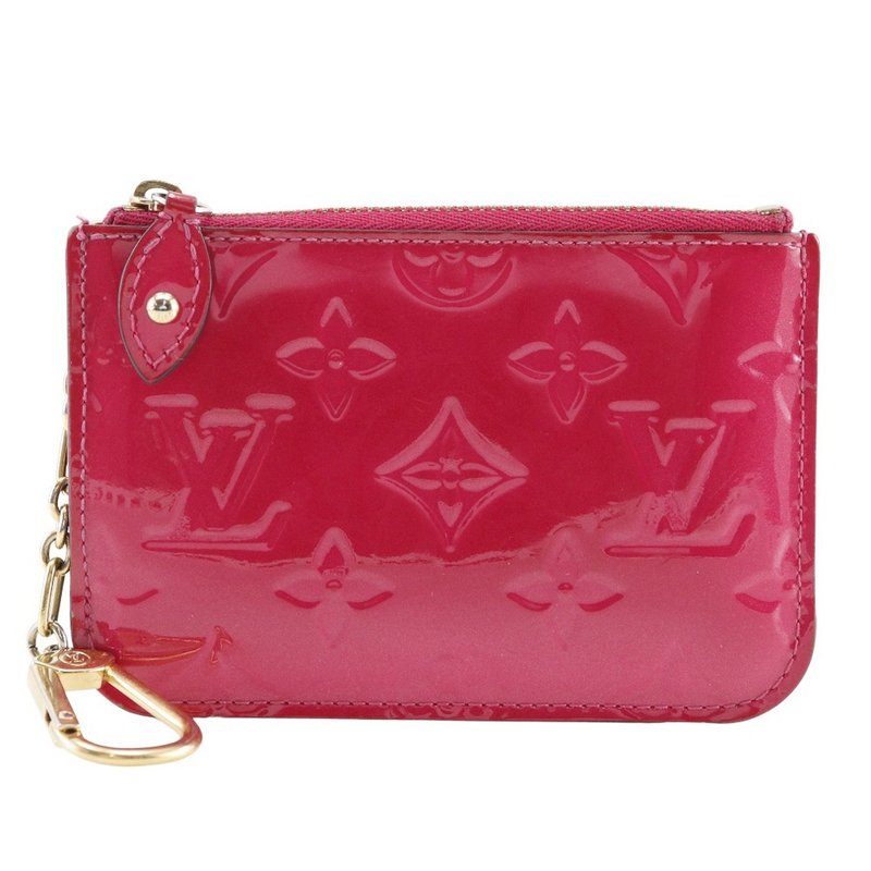 【日本直送】LOUIS VUITTON ポシェット クレNM コインケース M90312 モノグラムヴェルニ ホットピンク ピンク SN1146【中古】 - 零錢包/小錢包 - 真皮 粉紅色