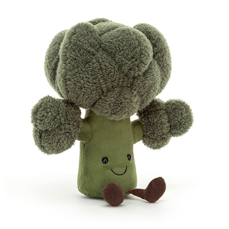 Jellycat Amuseable Broccoli - Stuffed Dolls & Figurines - Polyester Green