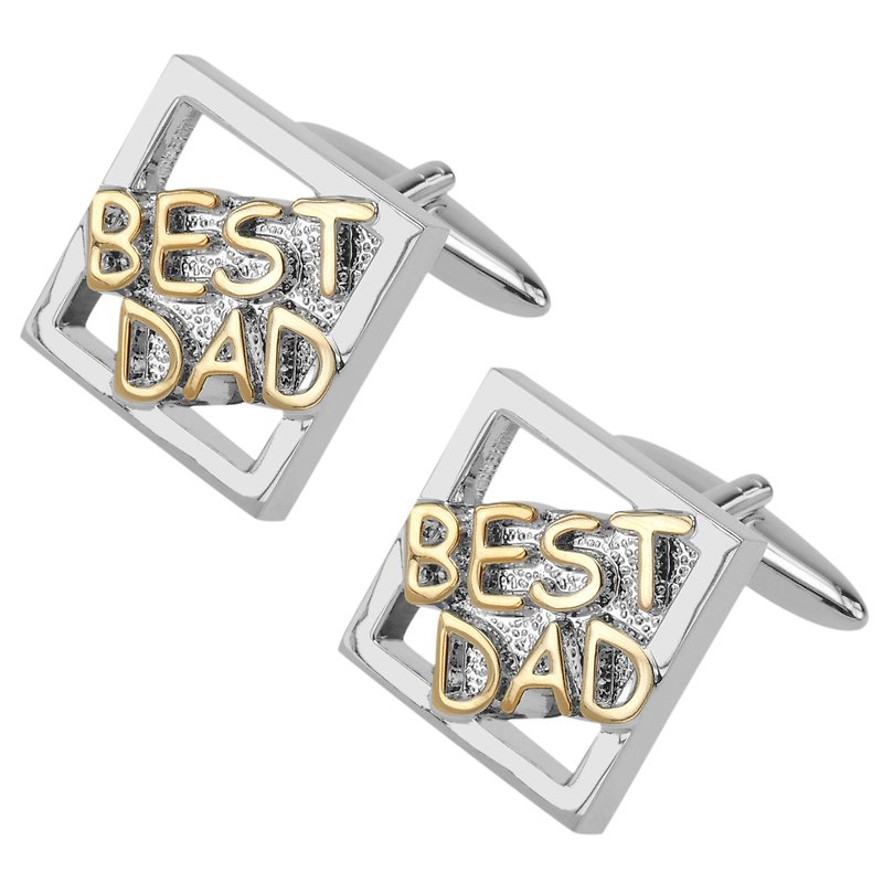 BEST DAD Cufflinks - Cuff Links - Other Metals Multicolor