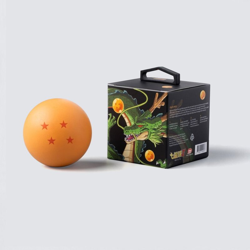 七龍珠Z 四星龍珠 台灣製天然橡膠按摩球 - 運動/健身器材 - 其他材質 多色