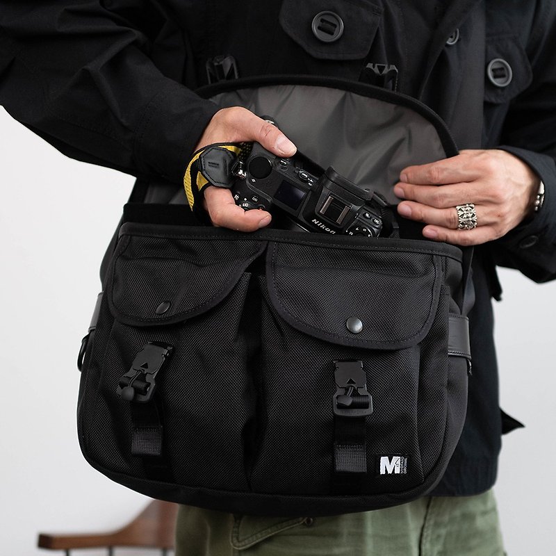 Multi-purpose camera liner bag SLR camera bag independent liner - Camera Bags & Camera Cases - Nylon Black