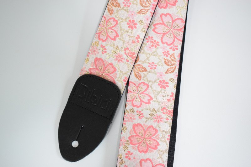 Canvas guitar strap  Kurashiki canvas & Tochigi leather - อื่นๆ - ผ้าฝ้าย/ผ้าลินิน สีกากี