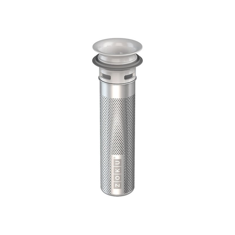 ZOKU Stainless Steel Tea Strainer Infuser (Fits ZOKU Glass Core Bottles) - Pitchers - Stainless Steel Transparent