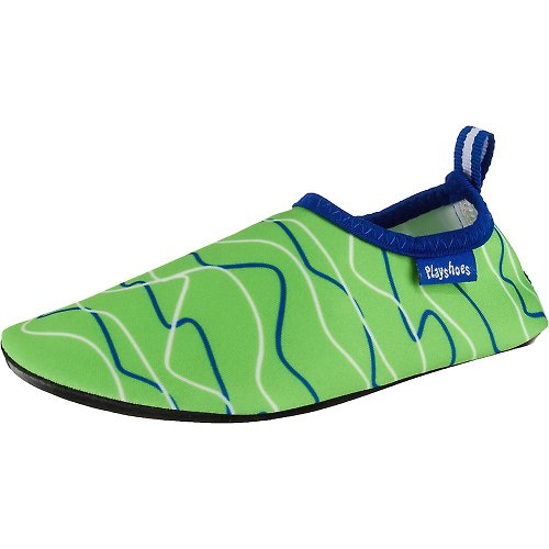 日安朵朵 德國PlayShoes 抗UV水陸兩用沙灘懶人童鞋-海浪