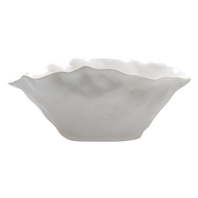 D&M│IRREGULAR oval flower device (large) - Plants - Porcelain White