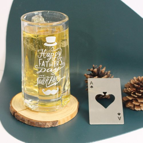 Design Your Own Wine 香港酒瓶雕刻禮品專門店 Text Art |禮物—訂製創意大容量啤酒杯套裝|文字雕刻