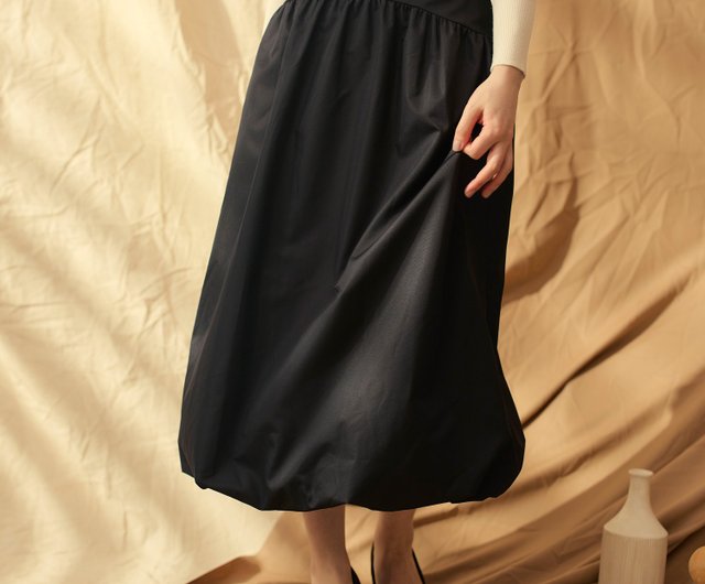 Made in Japan Taffeta waist curve switching balloon skirt lieulien - Shop  joint-space Skirts - Pinkoi