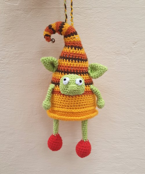 CrochetByIryska Hand Crochet Home Elf Handmade Home Decor Doll Home Ornaments Stuffed Toys Knit