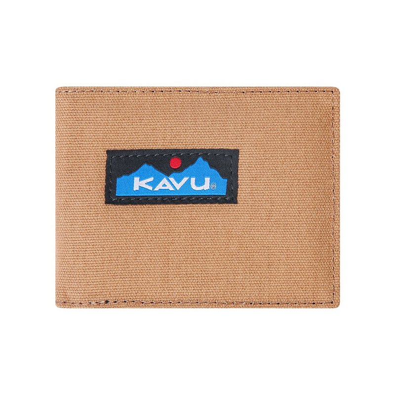 KAVU YUKON WALLET - กระเป๋าสตางค์ - เส้นใยสังเคราะห์ สีกากี