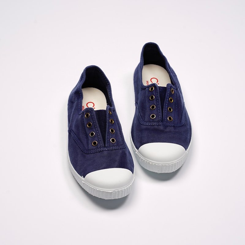 CIENTA Canvas Shoes 70777 84 - Women's Casual Shoes - Cotton & Hemp Blue
