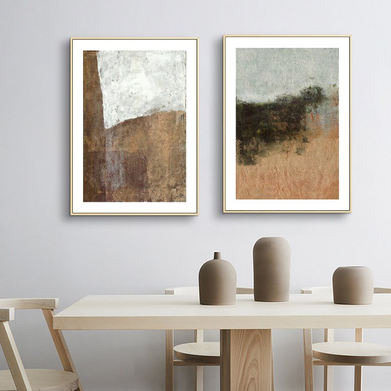 【Worth Expectations_A】Decorative Painting - Posters - Wood 