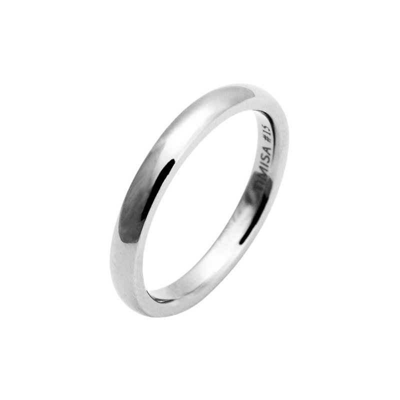 pure titanium ring - แหวนทั่วไป - วัสดุอื่นๆ สีเงิน