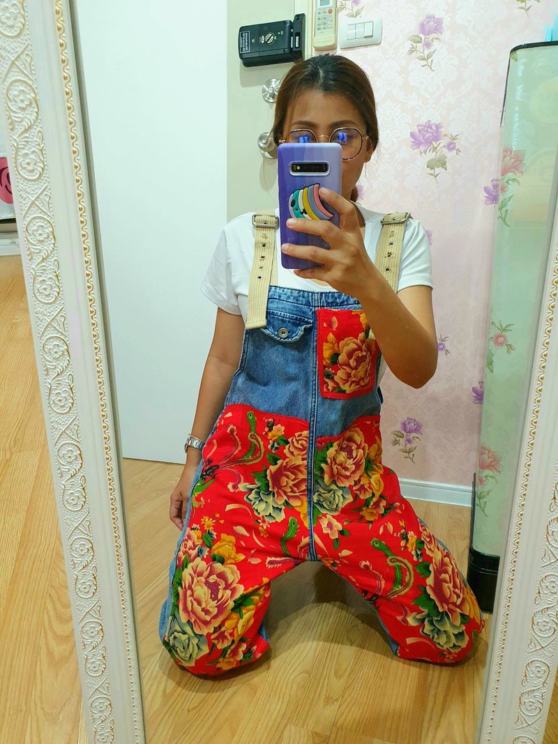 Chinese overalls chinese dress remake dress remake clothing vintage