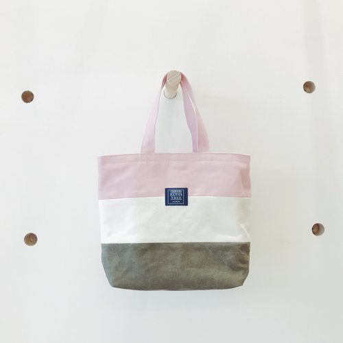 :: :: Bangs tree mixed colors portable small tote bag _ Oufen meters glaucum