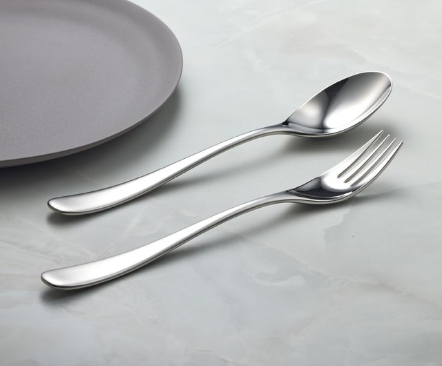 Japan Yamazaki Metal AQUATIQUE Series Matte Stainless Steel Dinner