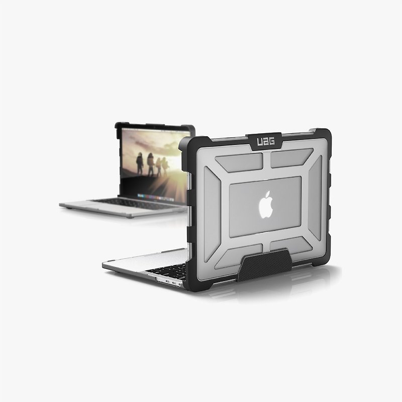UAG New Macbook Pro 13吋耐衝擊保護殼 - 透明 - 平板/電腦保護殼 - 橡膠 黑色