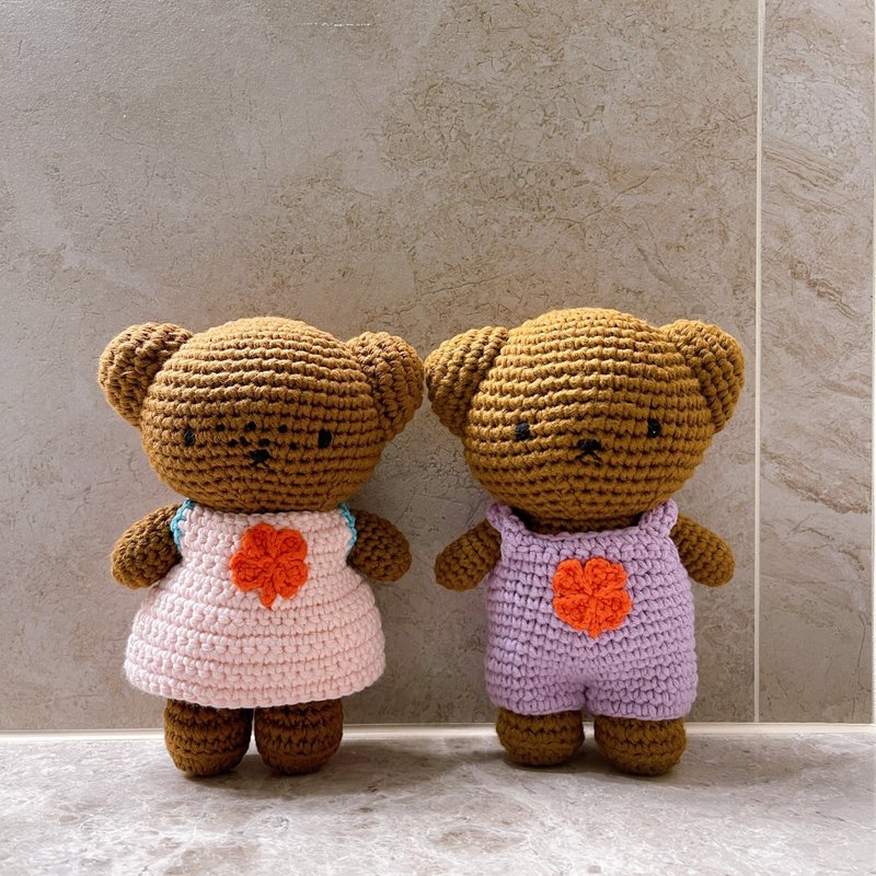 荷蘭 Just Dutch | Barbara+Boris 編織娃娃 Pinkoi 線下活動預購 - 公仔/玩偶 - 棉．麻 多色