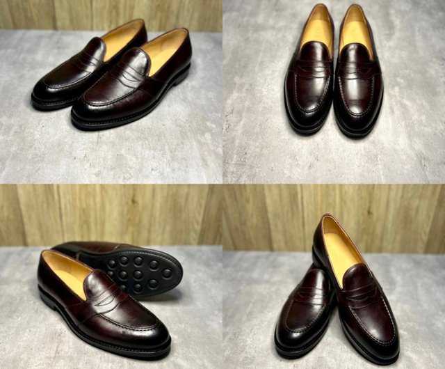 handmade penny loafers