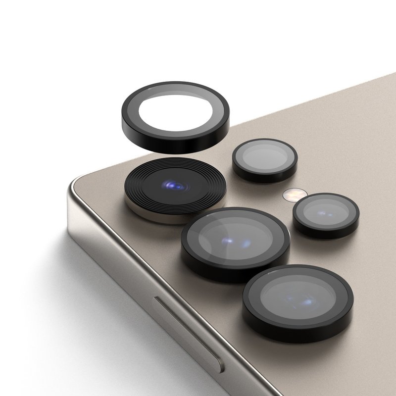 Araree Samsung Galaxy S25 ULTRA 相機保護膜 鏡頭保護貼 - 手機配件 - 其他材質 