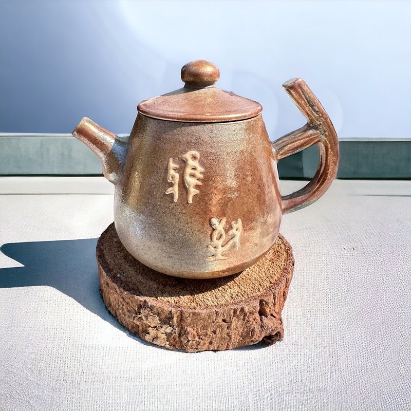 Firewood/200ml/Handmade teapot/Huashan kiln - ถ้วย - ดินเผา 