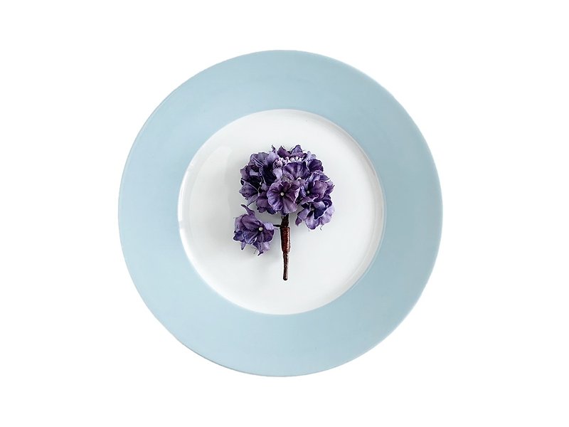 Corsage: branch of a hydrangea purple - Corsages - Cotton & Hemp Purple
