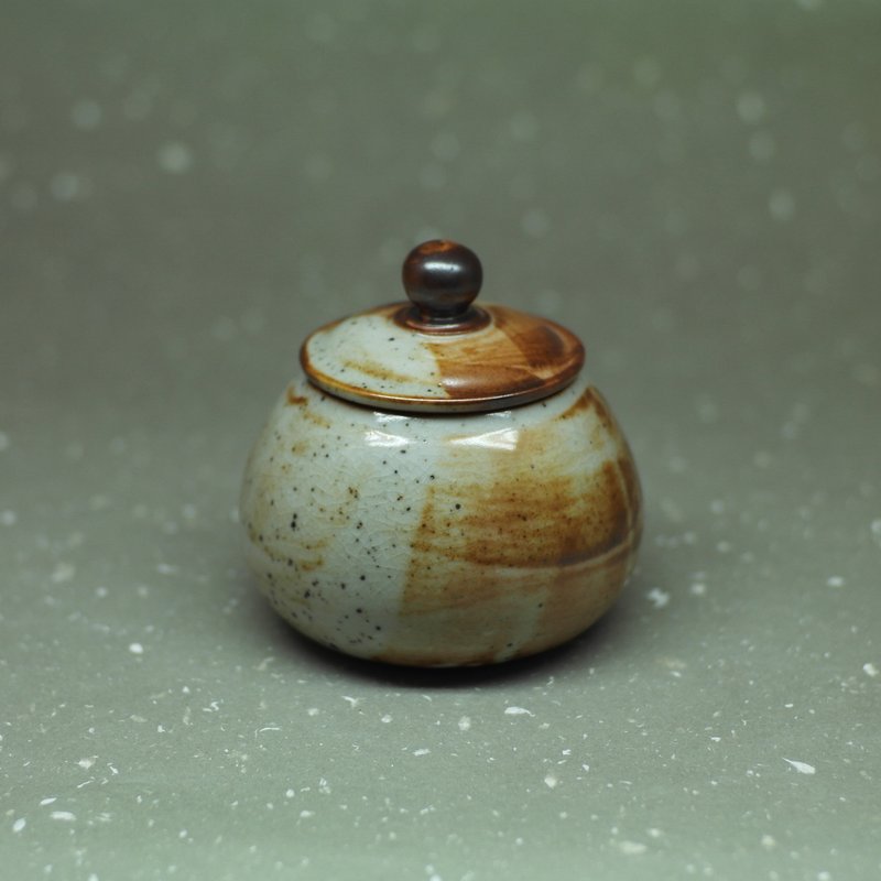 柚型 蘇打釉 茶倉 手作陶藝 茶道具 - 茶壺/茶杯/茶具 - 陶 