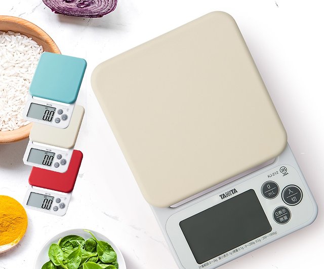 Tanita electronic cooking scale KJ-212 (maximum weighing 2kg/0.1 micro  mode) - Shop tanita Kitchen Appliances - Pinkoi