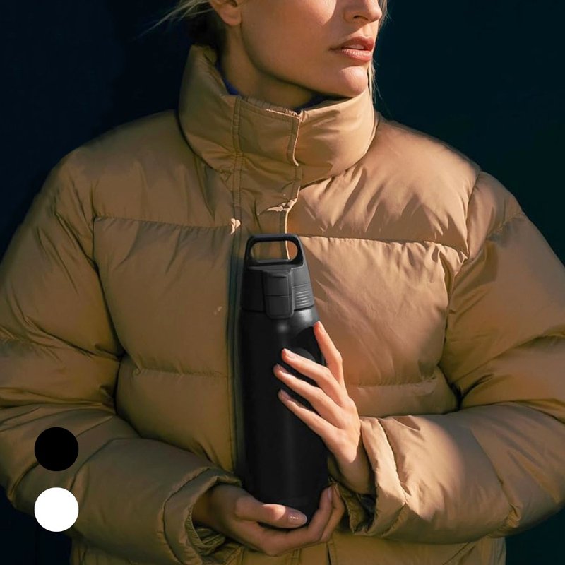 瑞士百年 SIGG Shield 超輕量彈蓋保溫瓶 750ml / 2色 - 保溫瓶/保溫杯 - 不鏽鋼 黑色