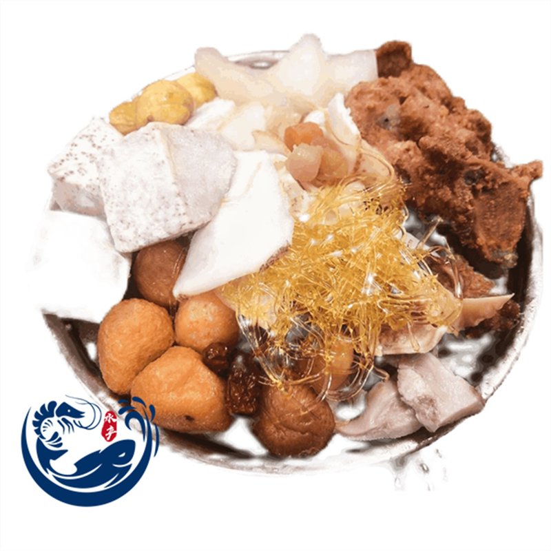 【合喬饗鮮】御品干貝佛跳牆1900g/附鐵鍋/過年吃飯首選 - 水餃/滷味/熟食 - 新鮮食材 