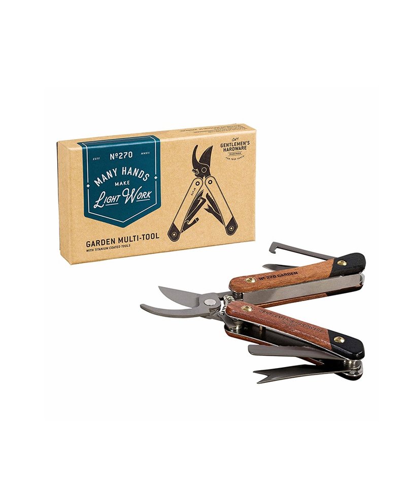 英國Gentlemen's Hardware5合一不銹鋼多功能園藝花剪工具組 - 其他 - 其他金屬 咖啡色