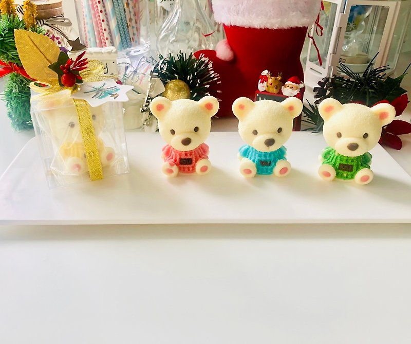 [Christmas limited] baby bear chocolate - ช็อกโกแลต - อาหารสด 