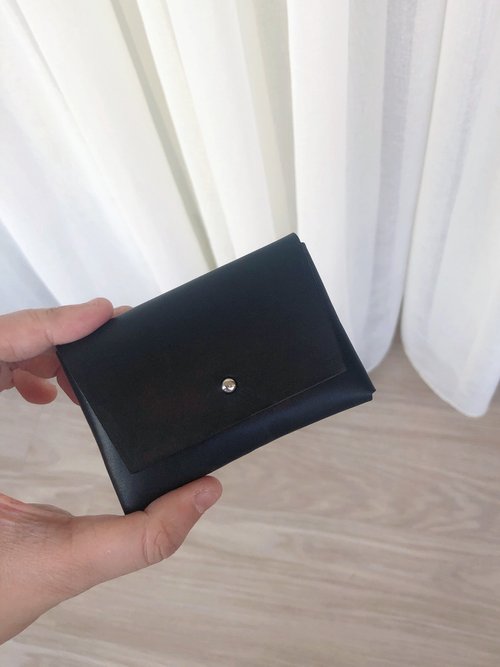 Minimalist style small leather pouch / keybag / coin bag _Butter - Shop  Minioh Studio Card Holders & Cases - Pinkoi