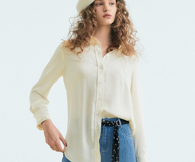 Long Chiffon Shirt